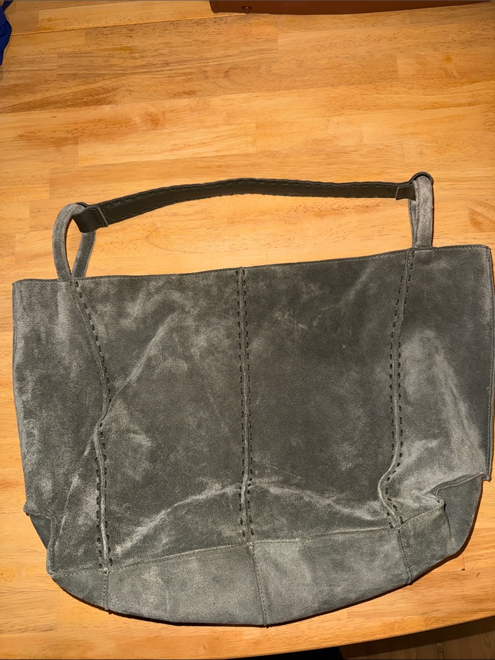 Sak Los Feliz Large Suede Hobo - Moss
